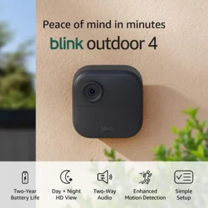 New 2025 Blink Outdoor 4 (4th Gen) 5 Camera Wireless HD Home Security System